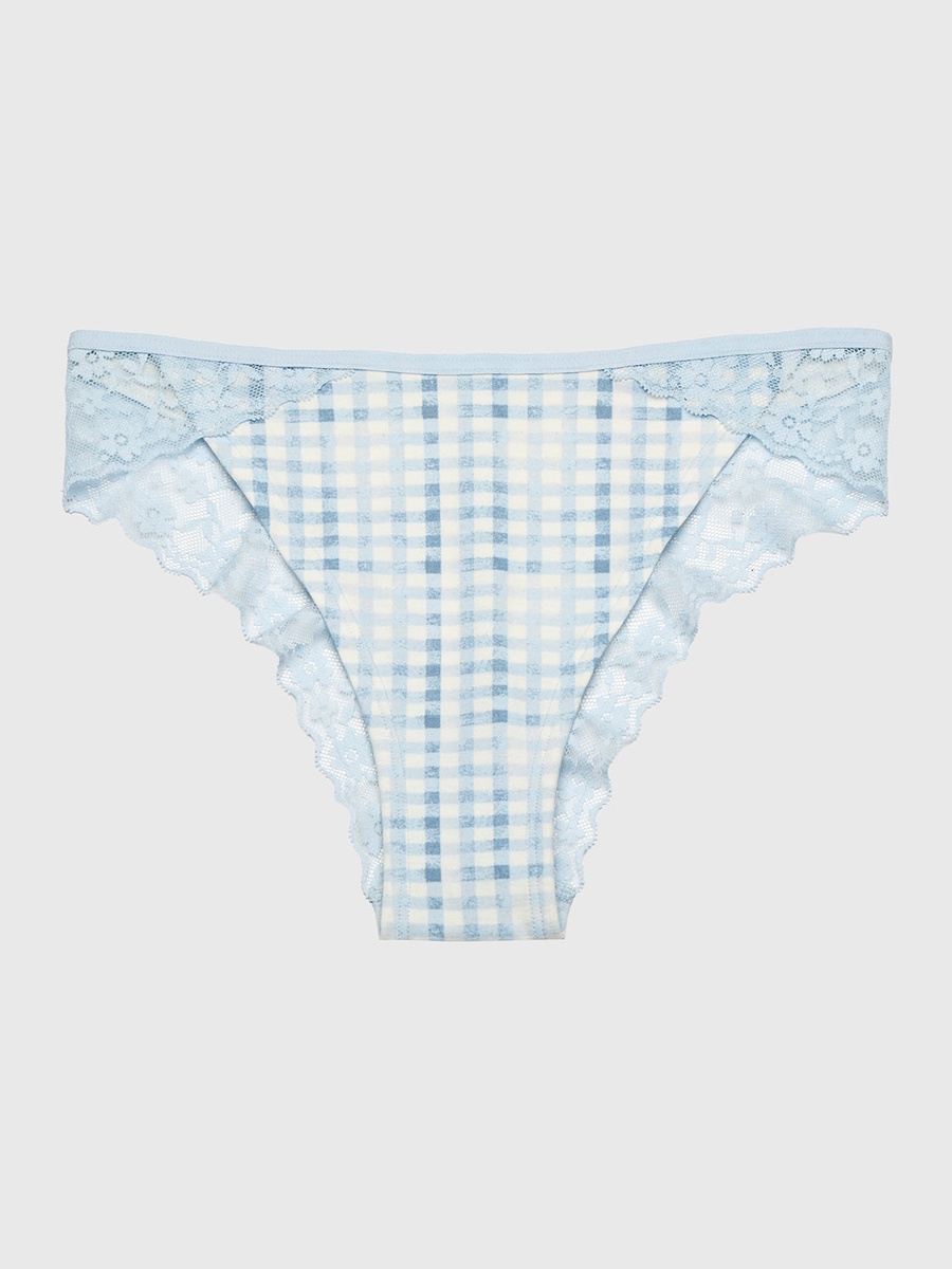 Cheekster Briefs with Lace Trim