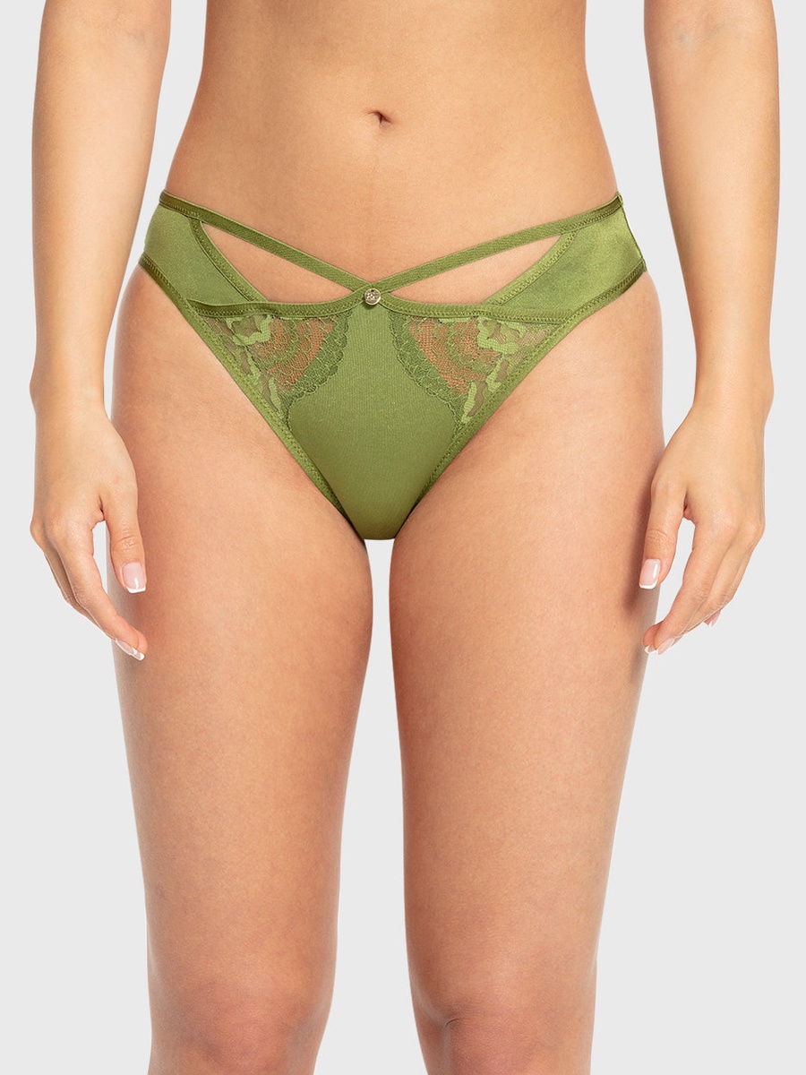 Cut-Out Detail Lace Bikini