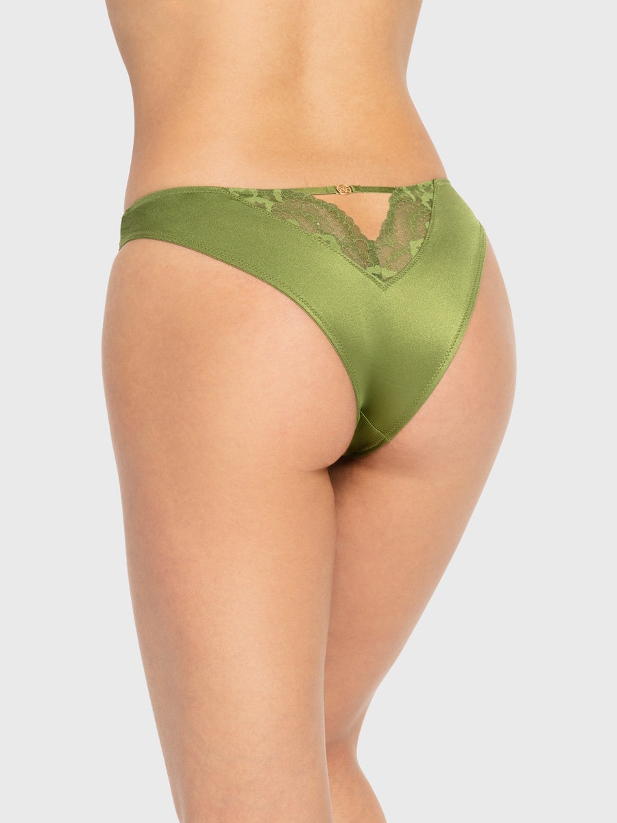 Side Lace Band Cheekster Briefs
