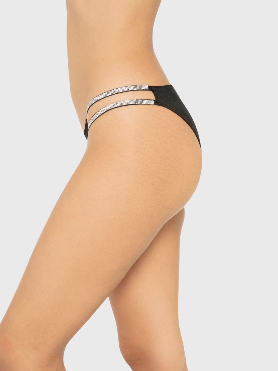 Embellished Side Trim Cheekster Briefs