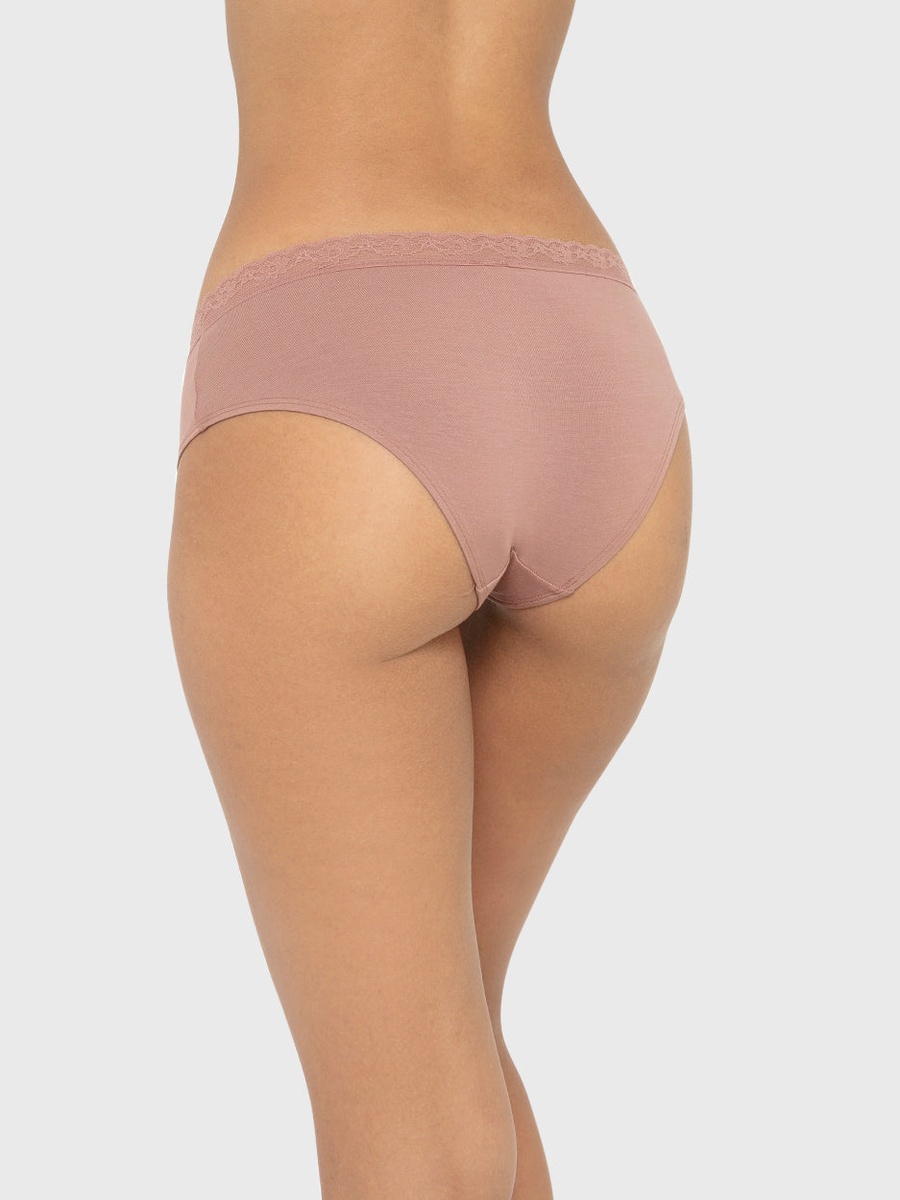Ultrasoft Modal Hipster Briefs with Lace Trim