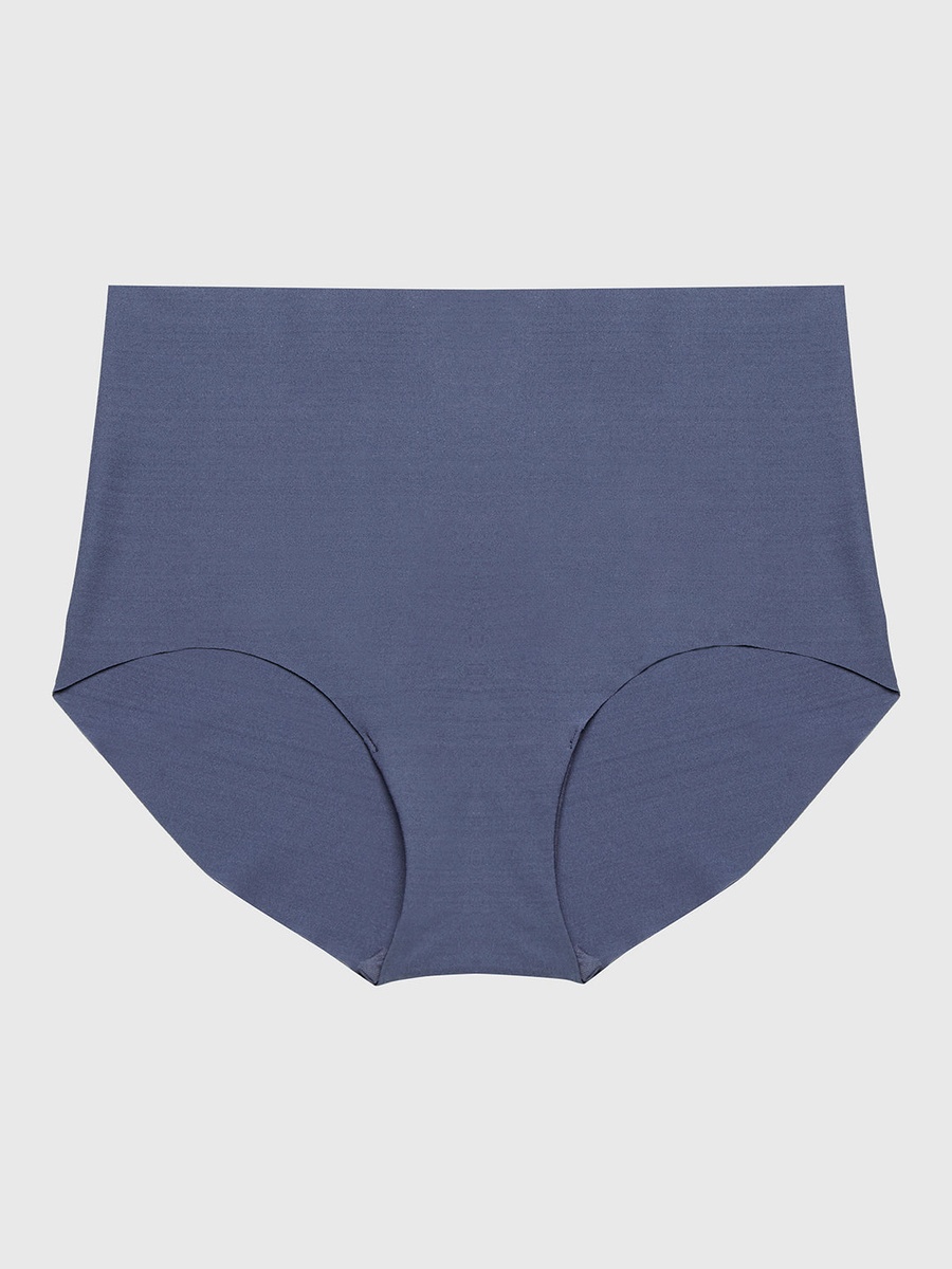 Solid High Waist Briefs