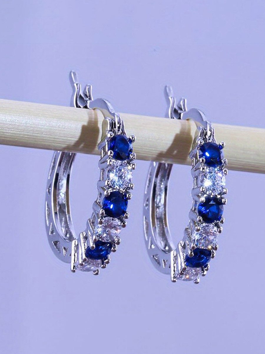 Embellished Hoop Earrings