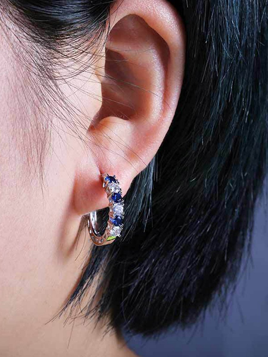 Embellished Hoop Earrings