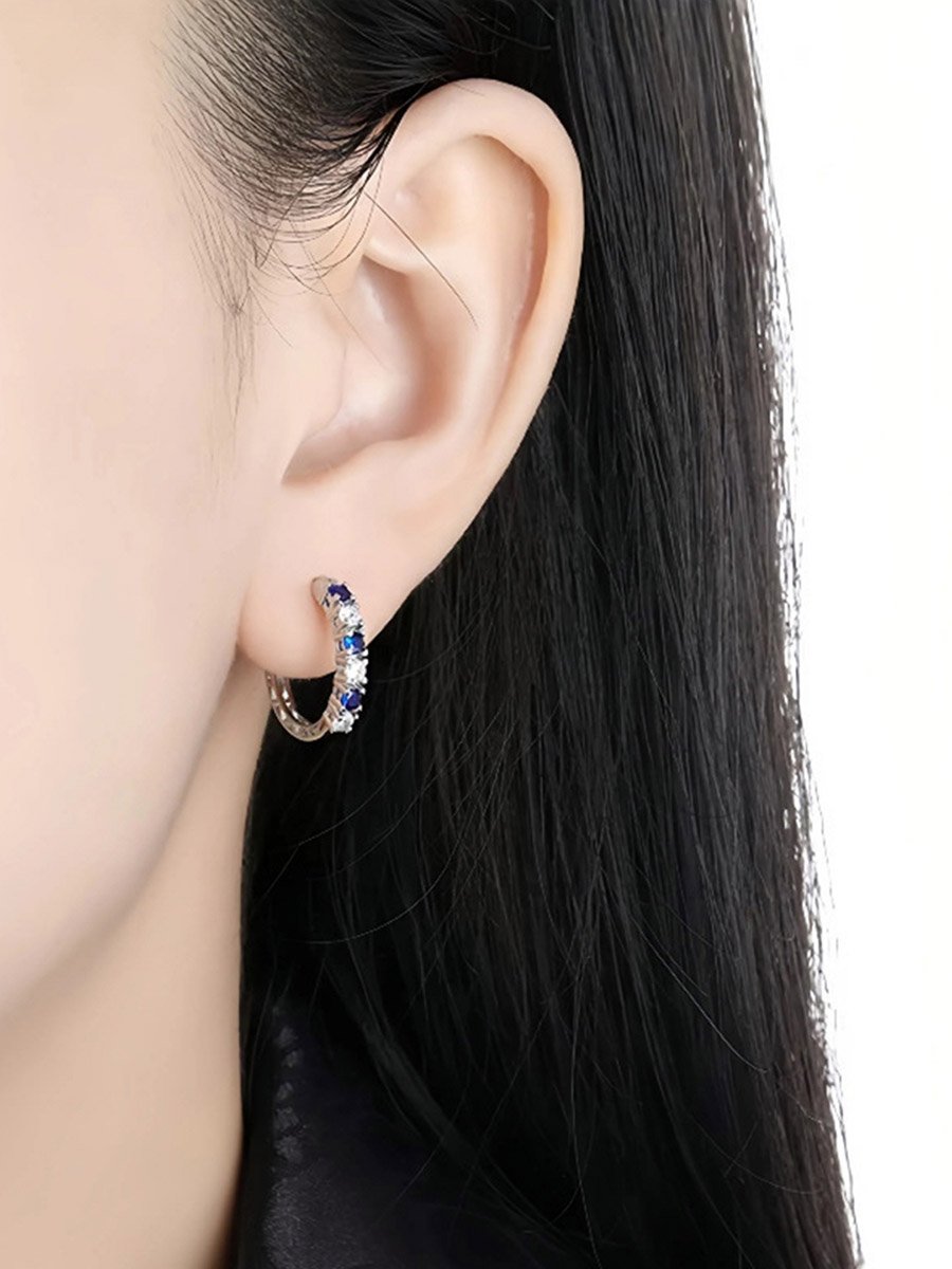 Embellished Hoop Earrings