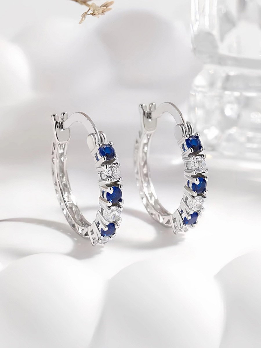 Embellished Hoop Earrings