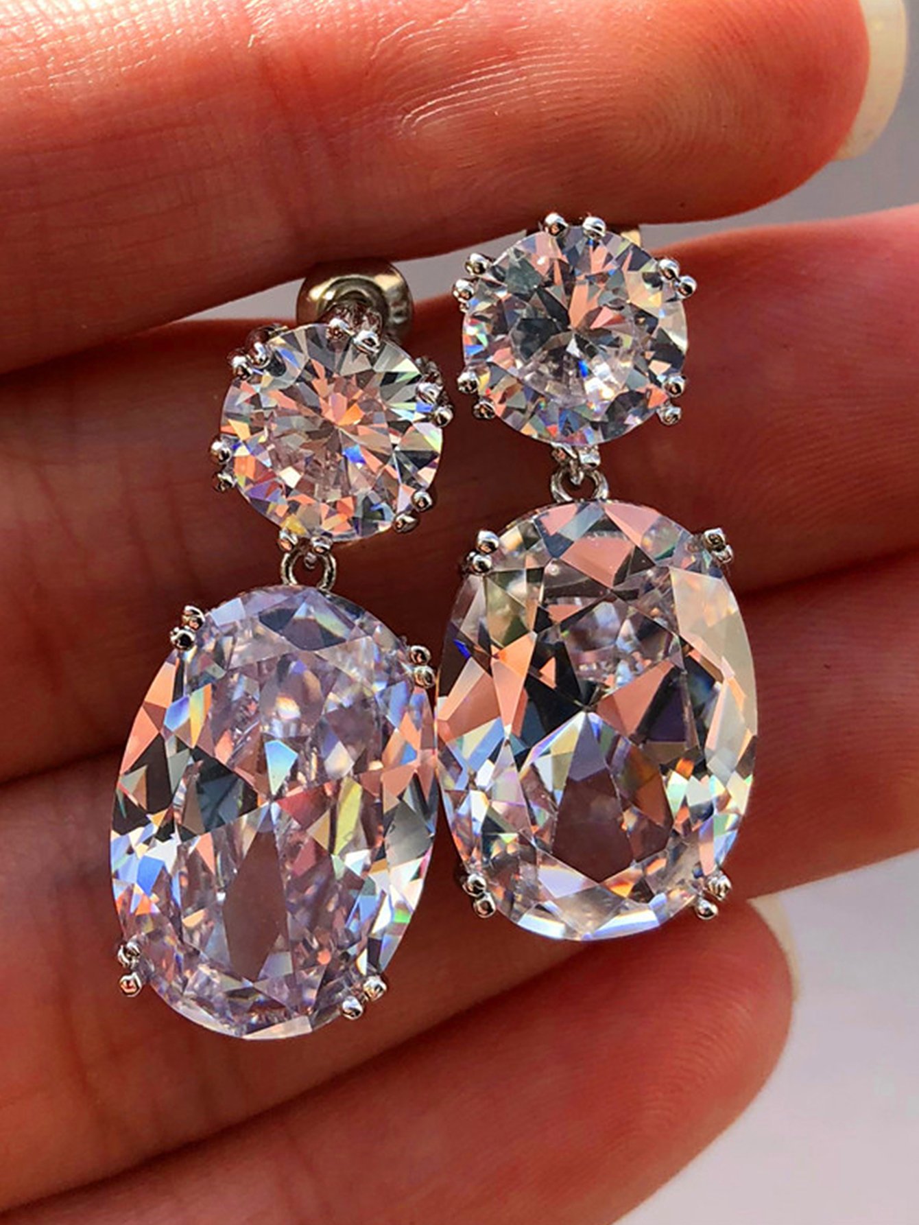 Embellished Dangle Earrings