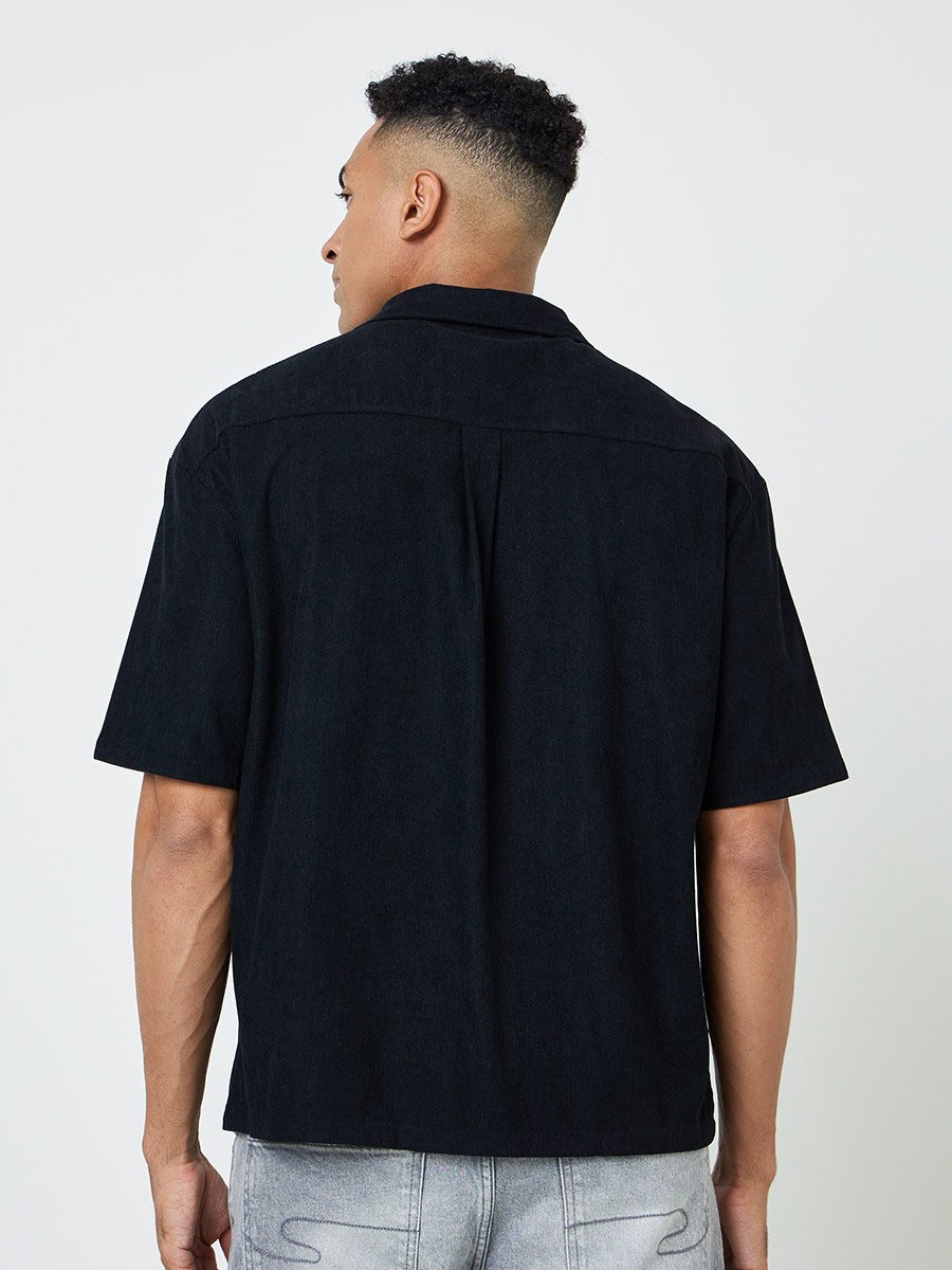 Men Solid Casual Shirt with Pocket
