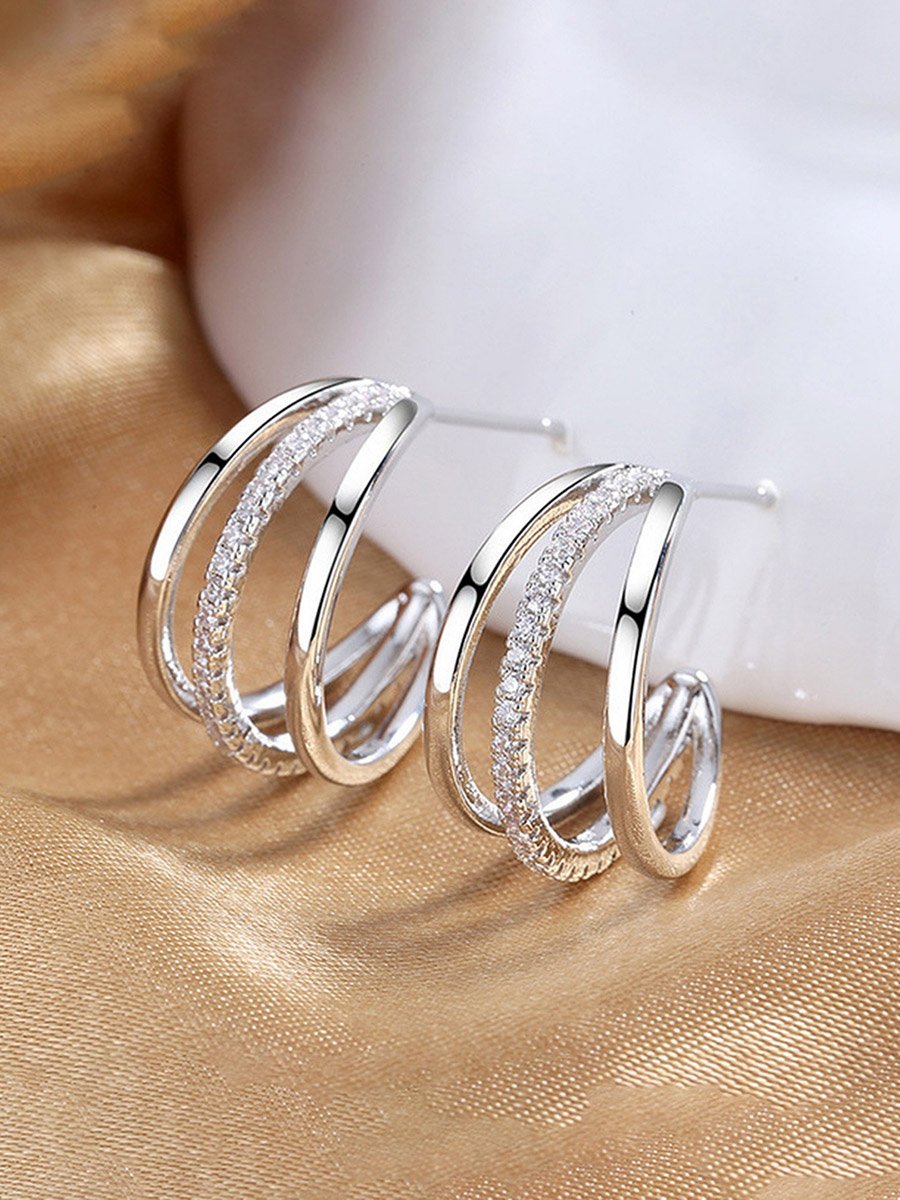 Triple Hoop Earrings