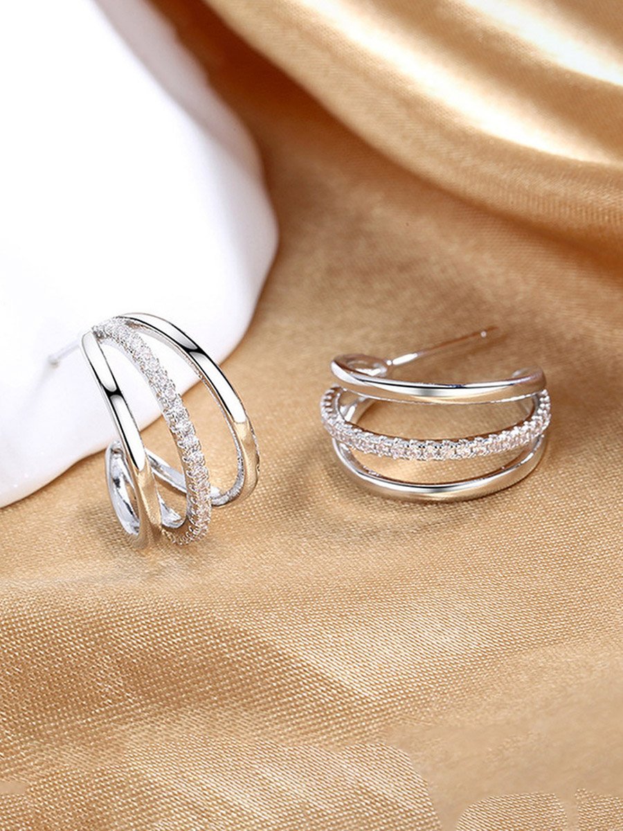 Triple Hoop Earrings