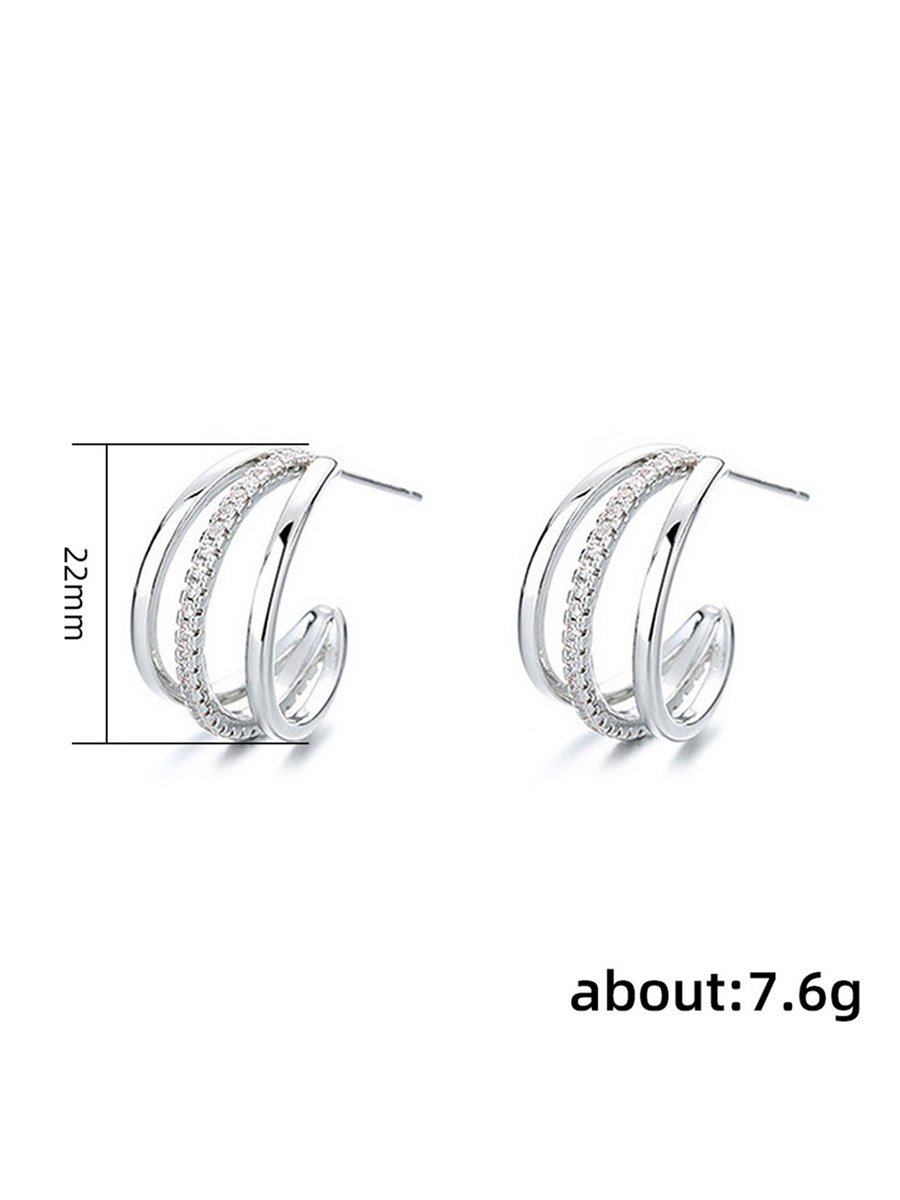 Triple Hoop Earrings