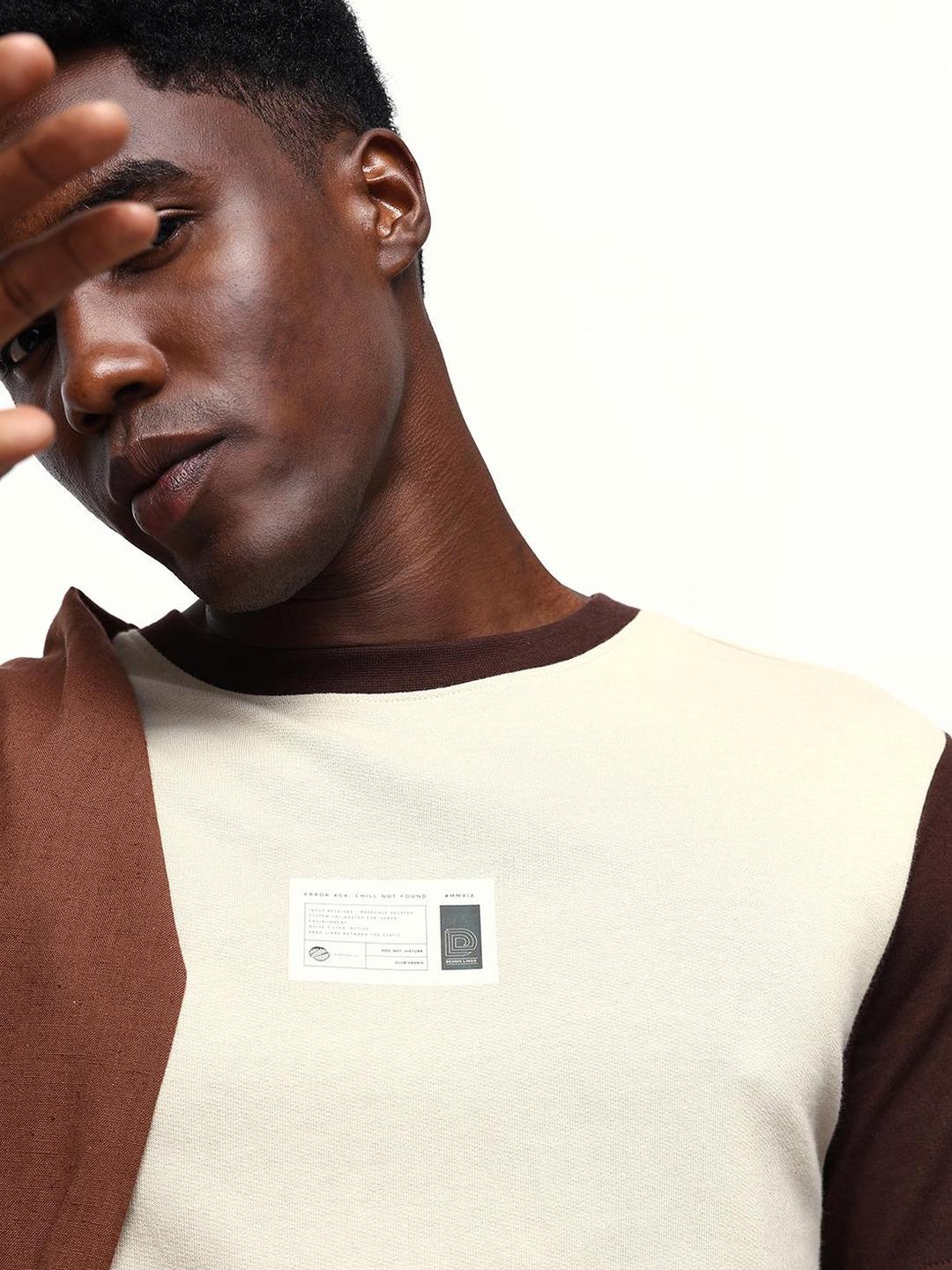 Multi Solid Round Neck Regular T-Shirt