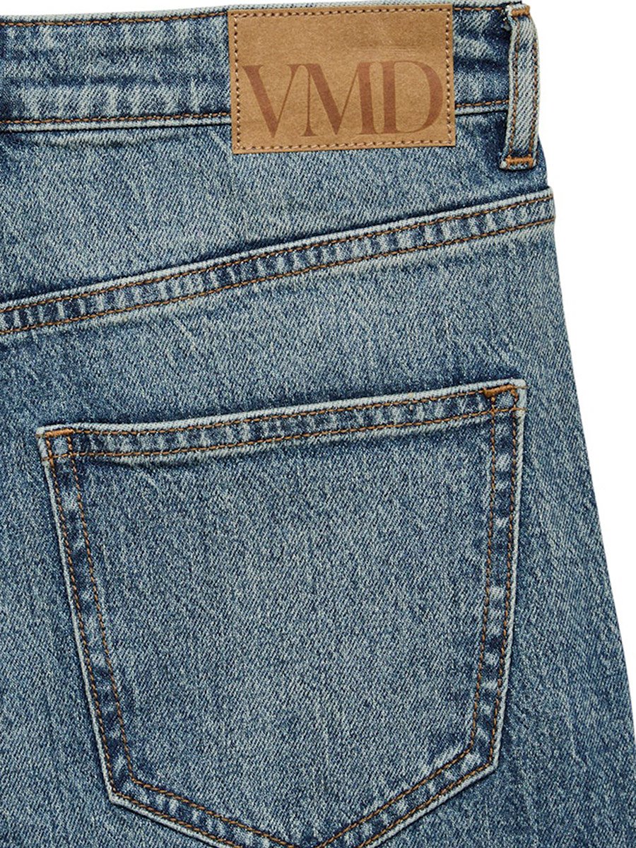 Blue Tessa High Rise Wide Leg Jeans