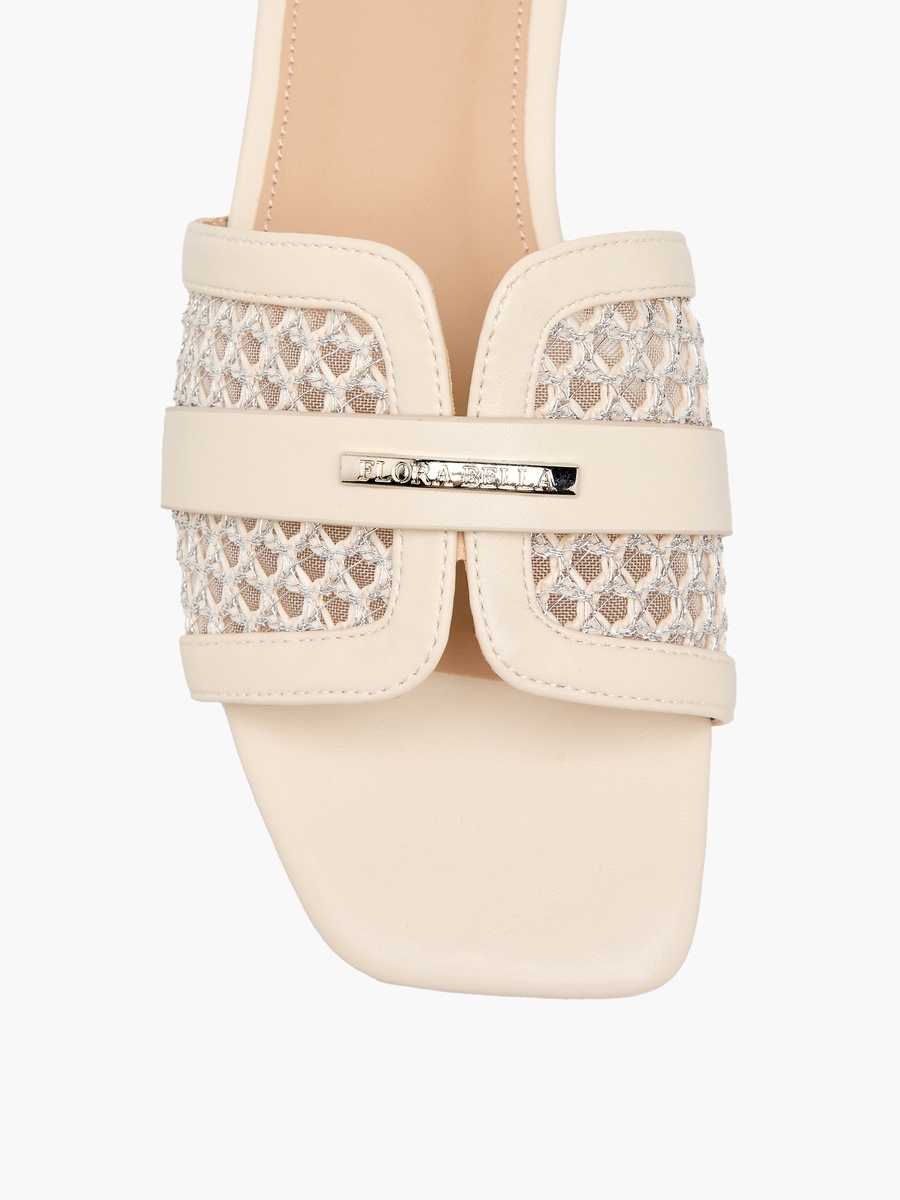 Women Mesh Detail Sandals