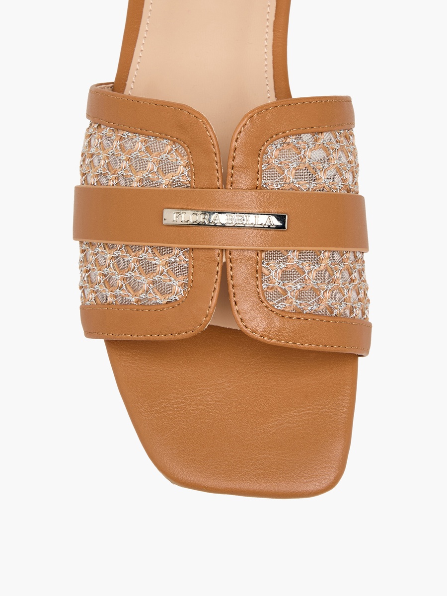 Women Mesh Detail Sandals