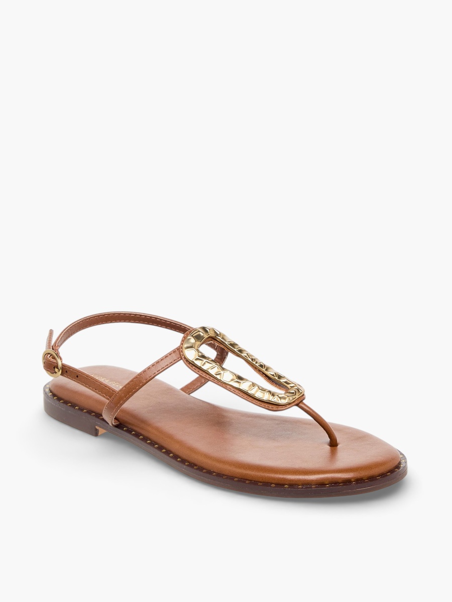 Women Buckle Closure Sandals