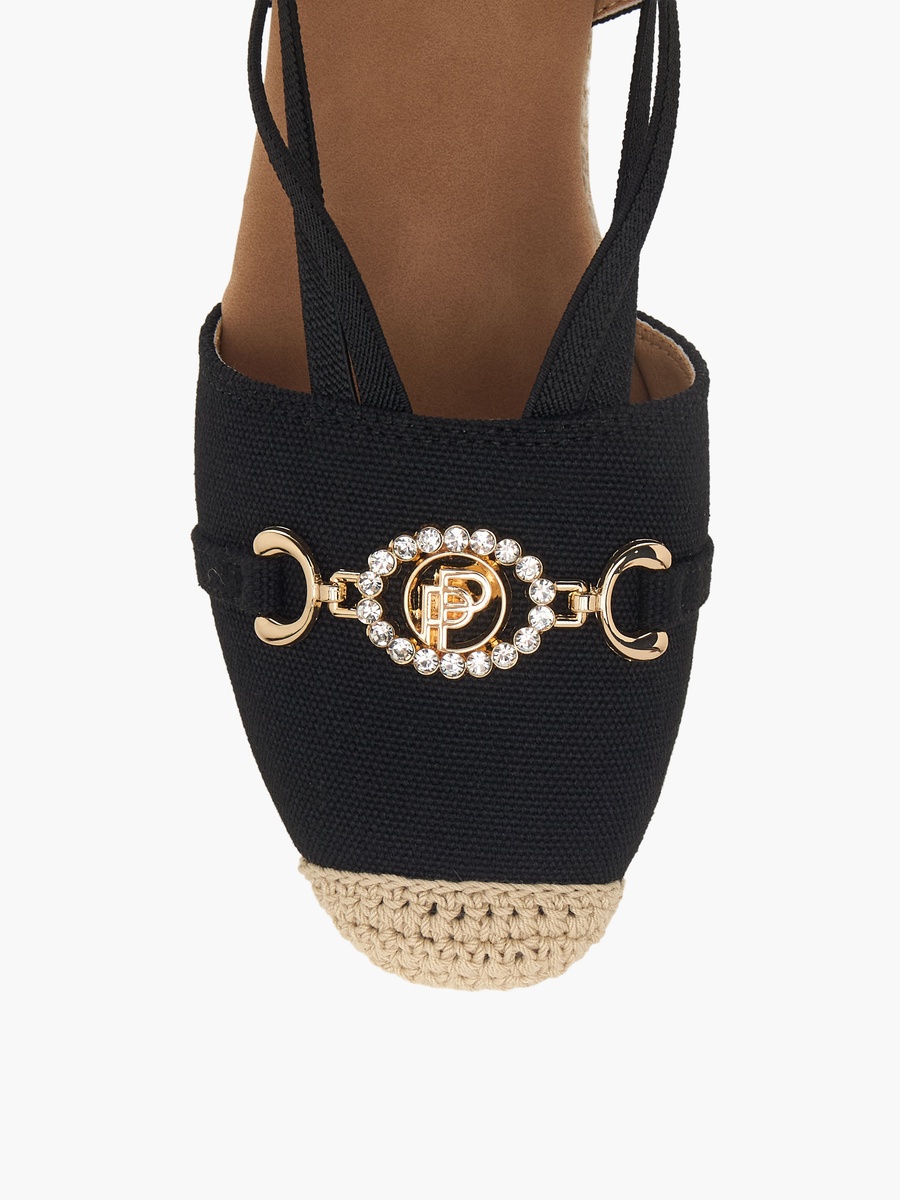 Women Wedge Heel Espadrille Slingback Shoes