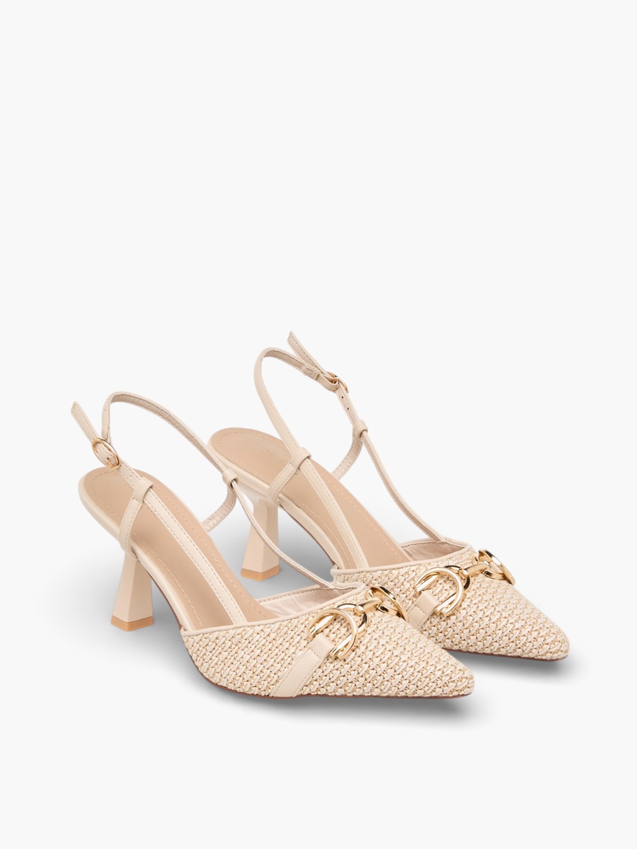 Women Embellished Flared Heel Shoes