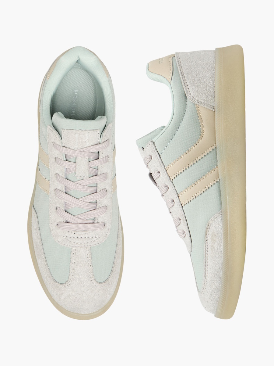Women Panelled Lace-Up Ankle Sneakers