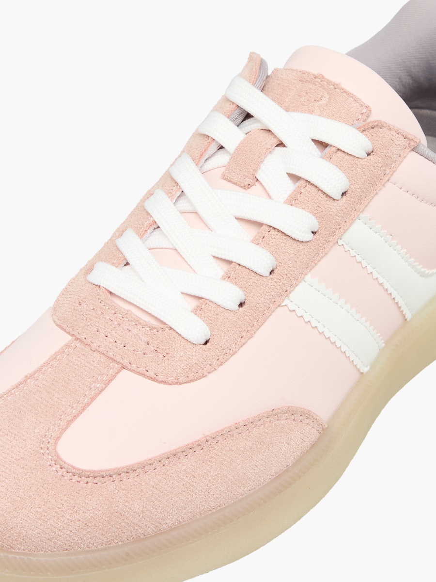 Women Panelled Lace-Up Ankle Sneakers