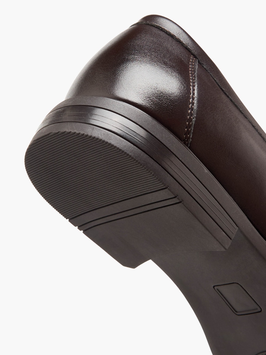 Men Textured Slip-On Loafers