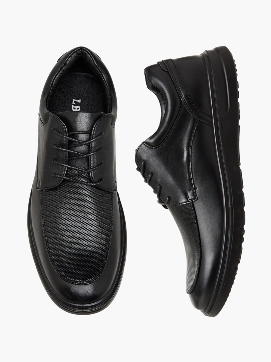 Men Textured Derby Shoes