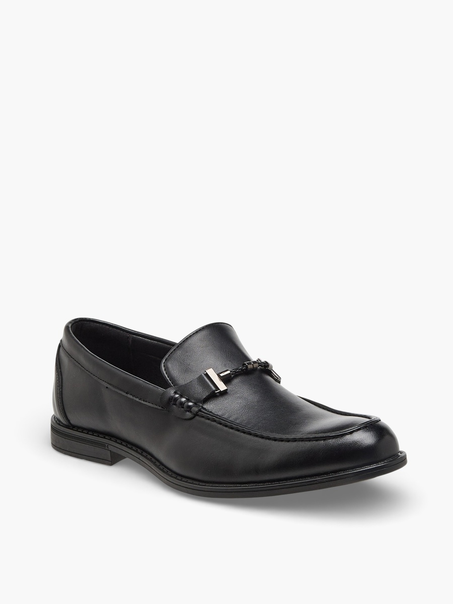 Men Braided Accent Slip-On Loafers