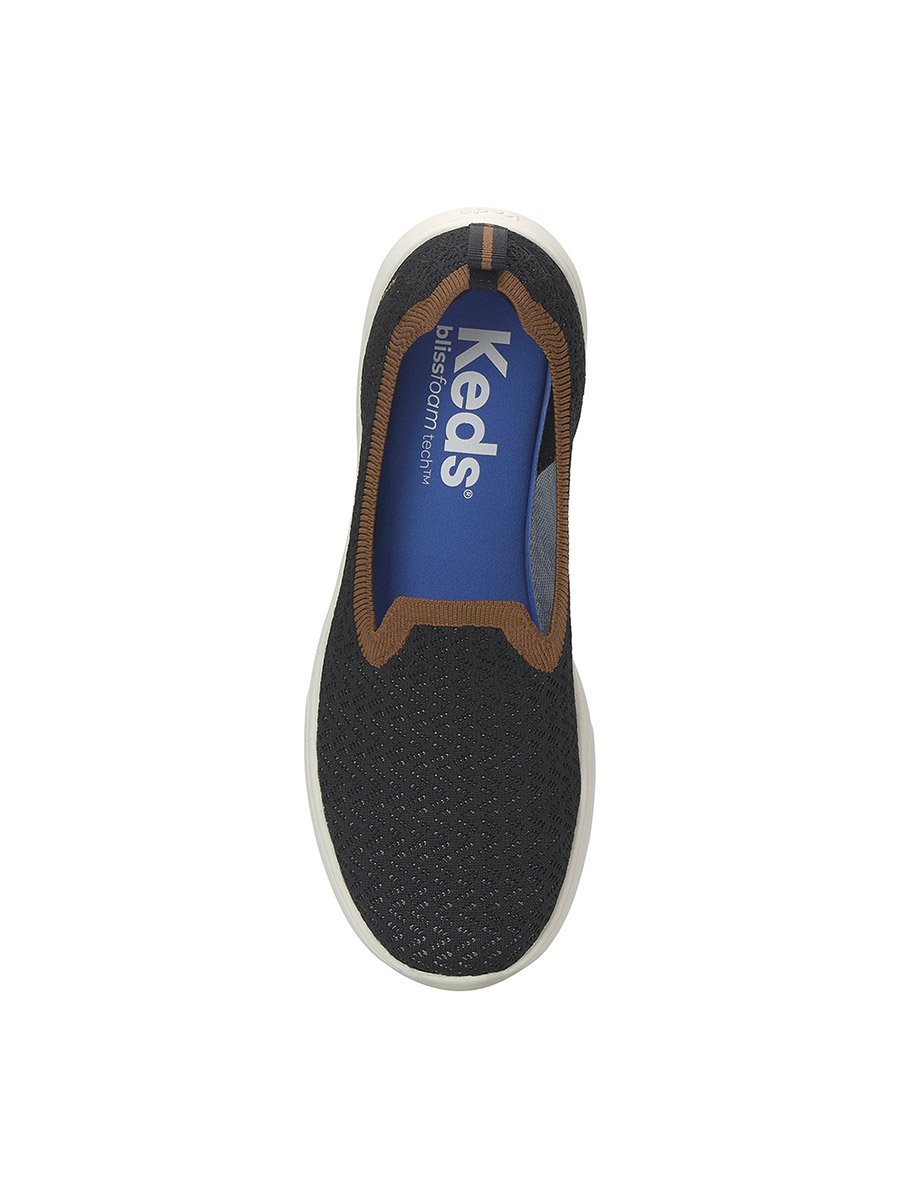Black BlissWalk Athletic Loafers