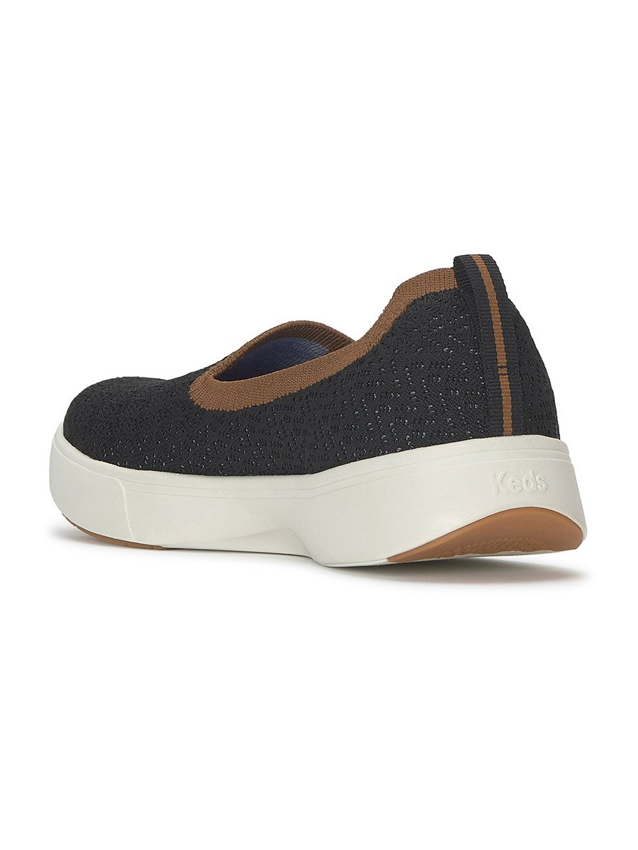 Black BlissWalk Athletic Loafers
