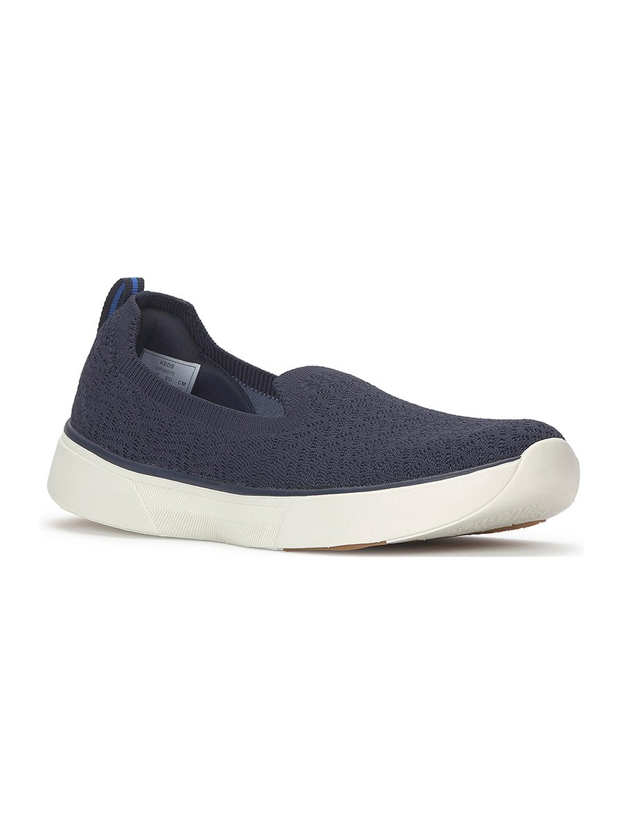 Navy Blue BlissWalk Athletic Loafers
