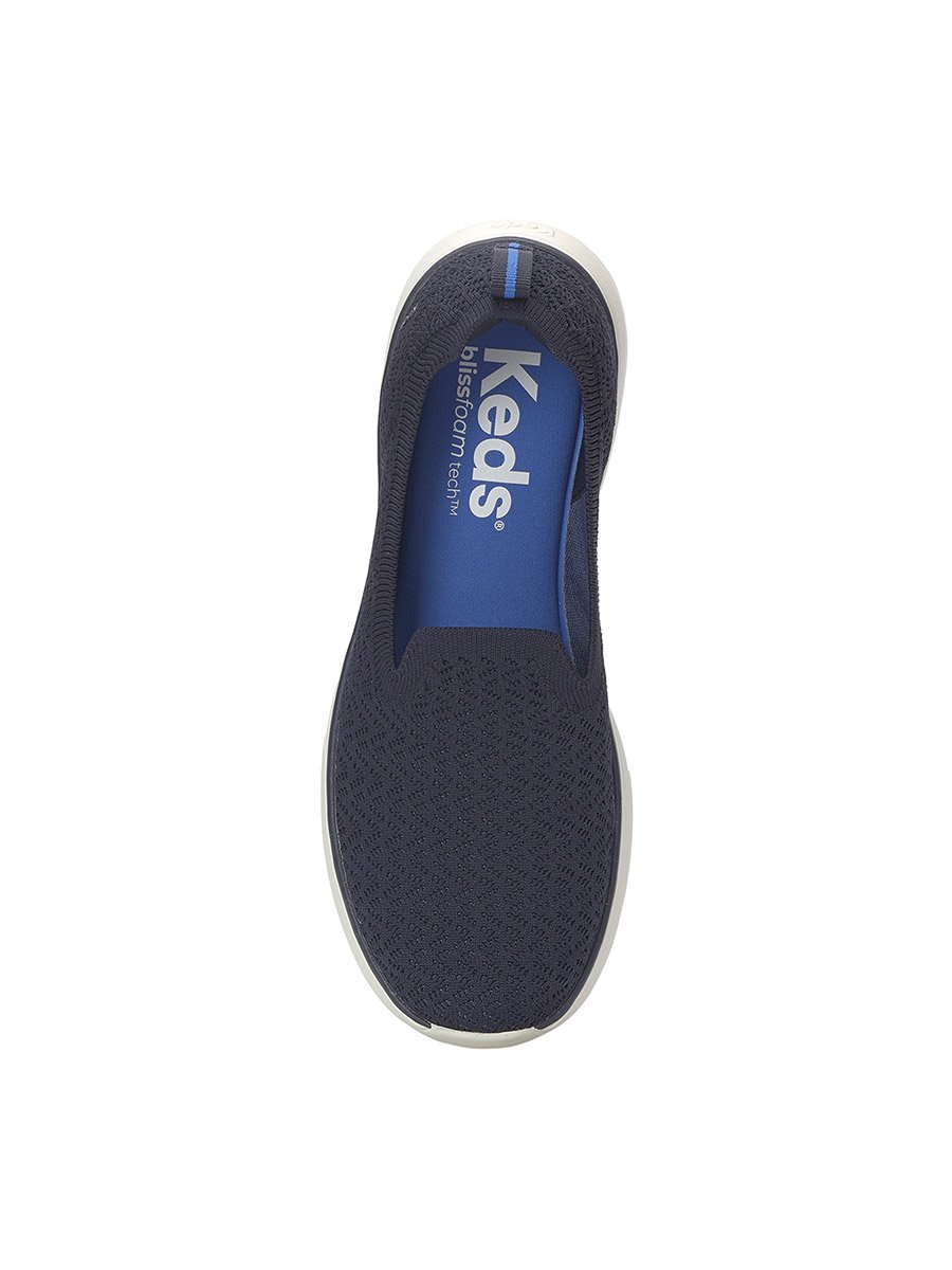 Navy Blue BlissWalk Athletic Loafers