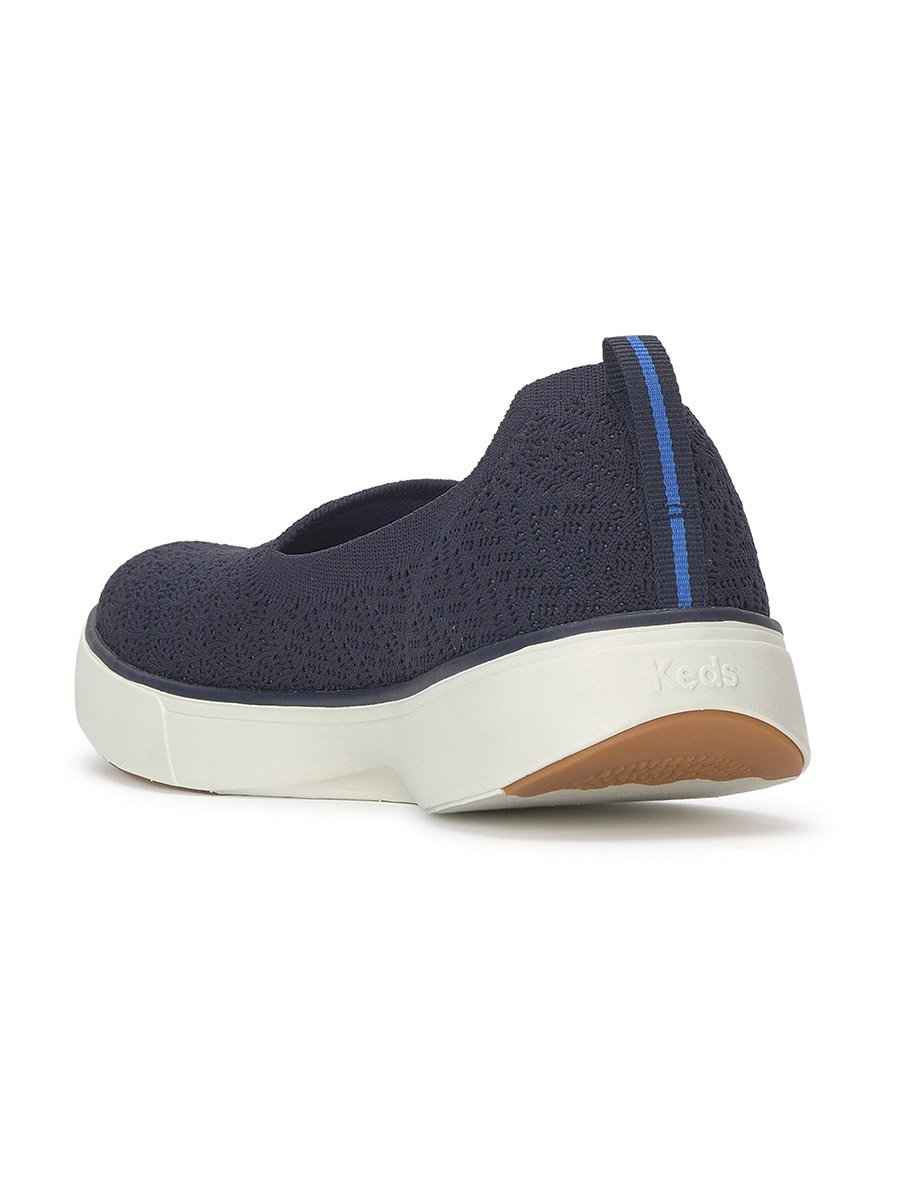 Navy Blue BlissWalk Athletic Loafers