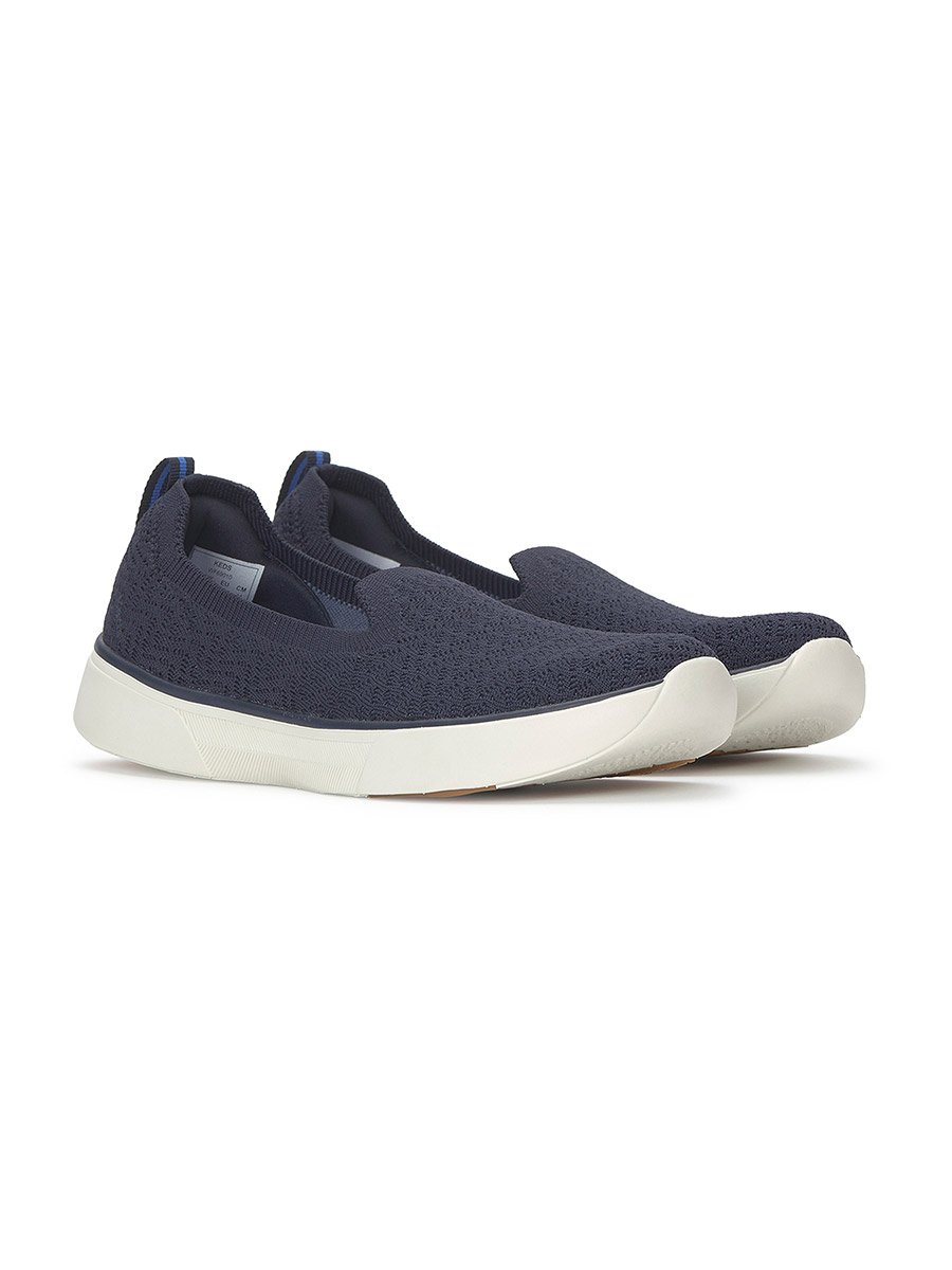 Navy Blue BlissWalk Athletic Loafers