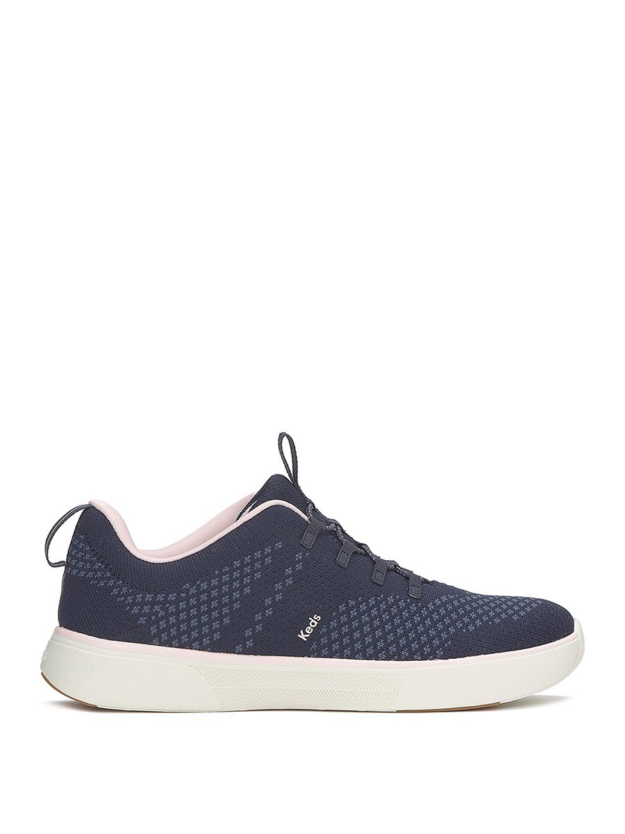 Navy Blue BlissWalk Slip On Athletic Sneakers