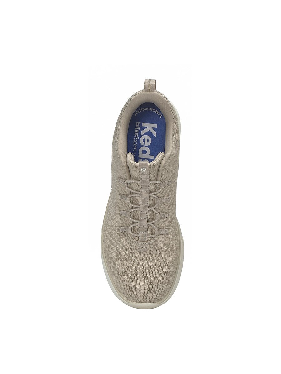 Brown BlissWalk Slip On Athletic Sneakers