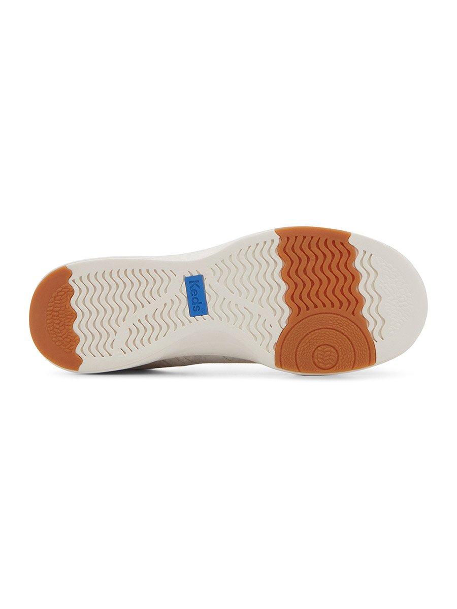 Cream BlissWalk Lace Up Sneakers