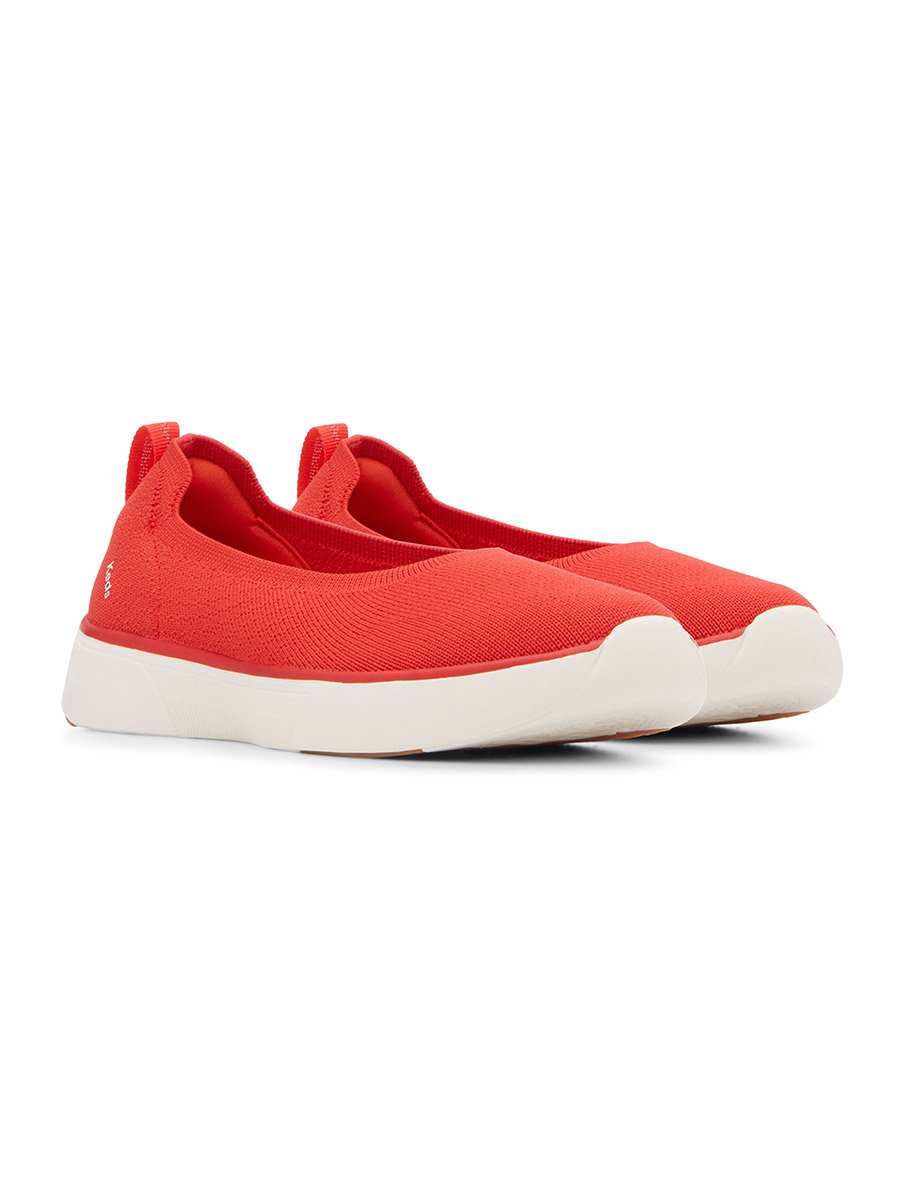 Red BlissWalk Skimmer Sneakers