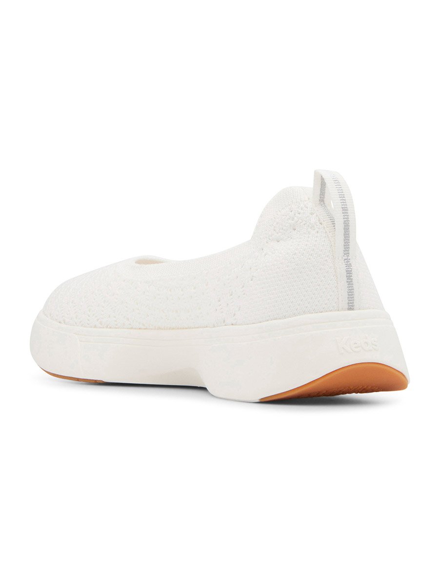 White BlissWalk Skimmer Sneakers