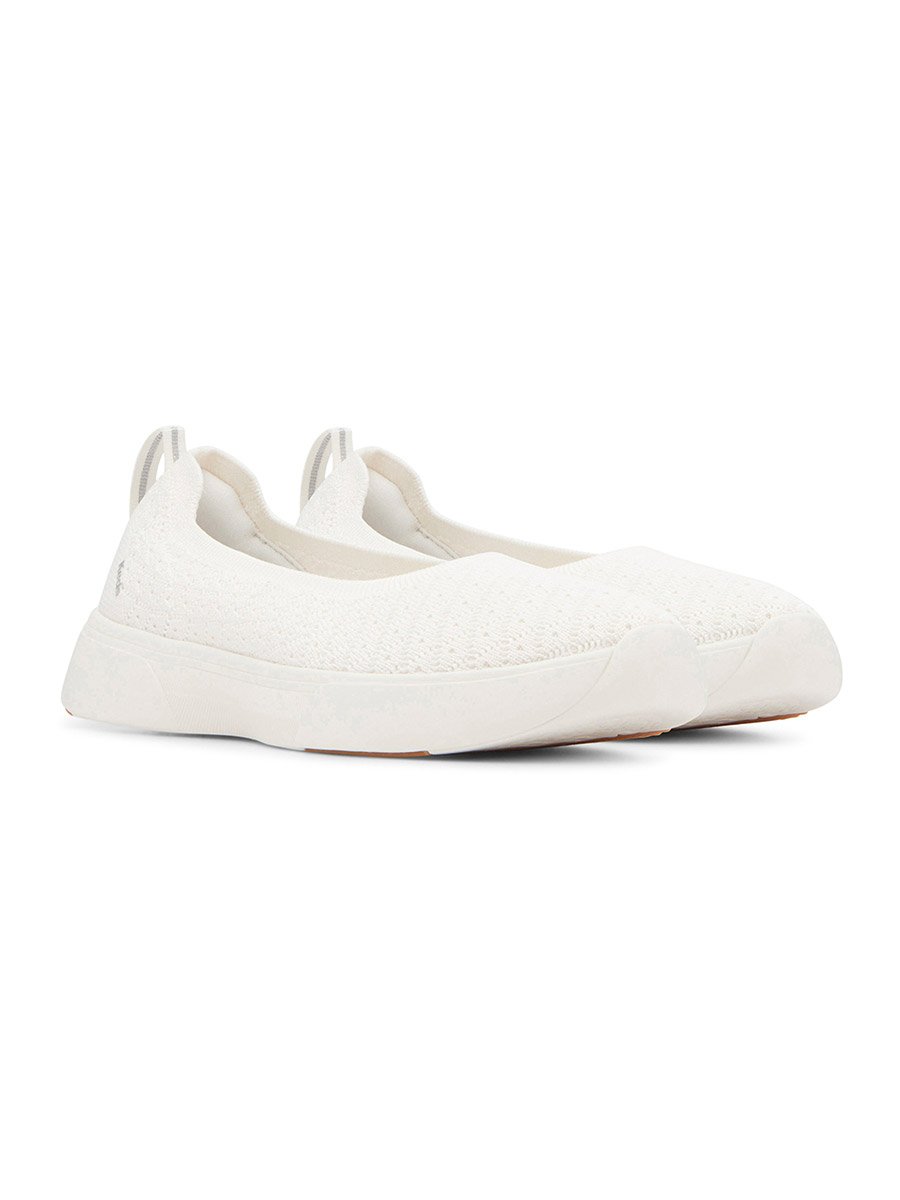 White BlissWalk Skimmer Sneakers