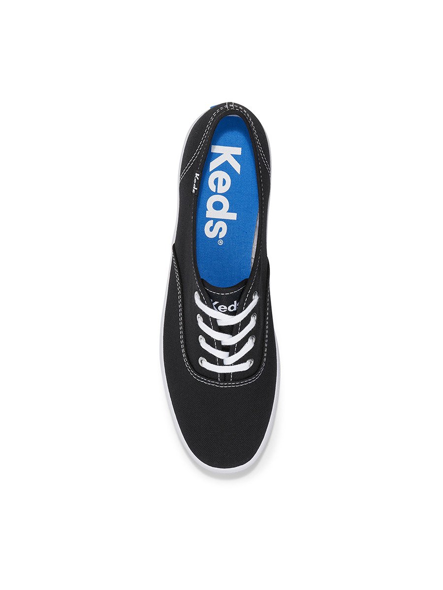 Black Champion Originals Lace Up Canvas Sneakers