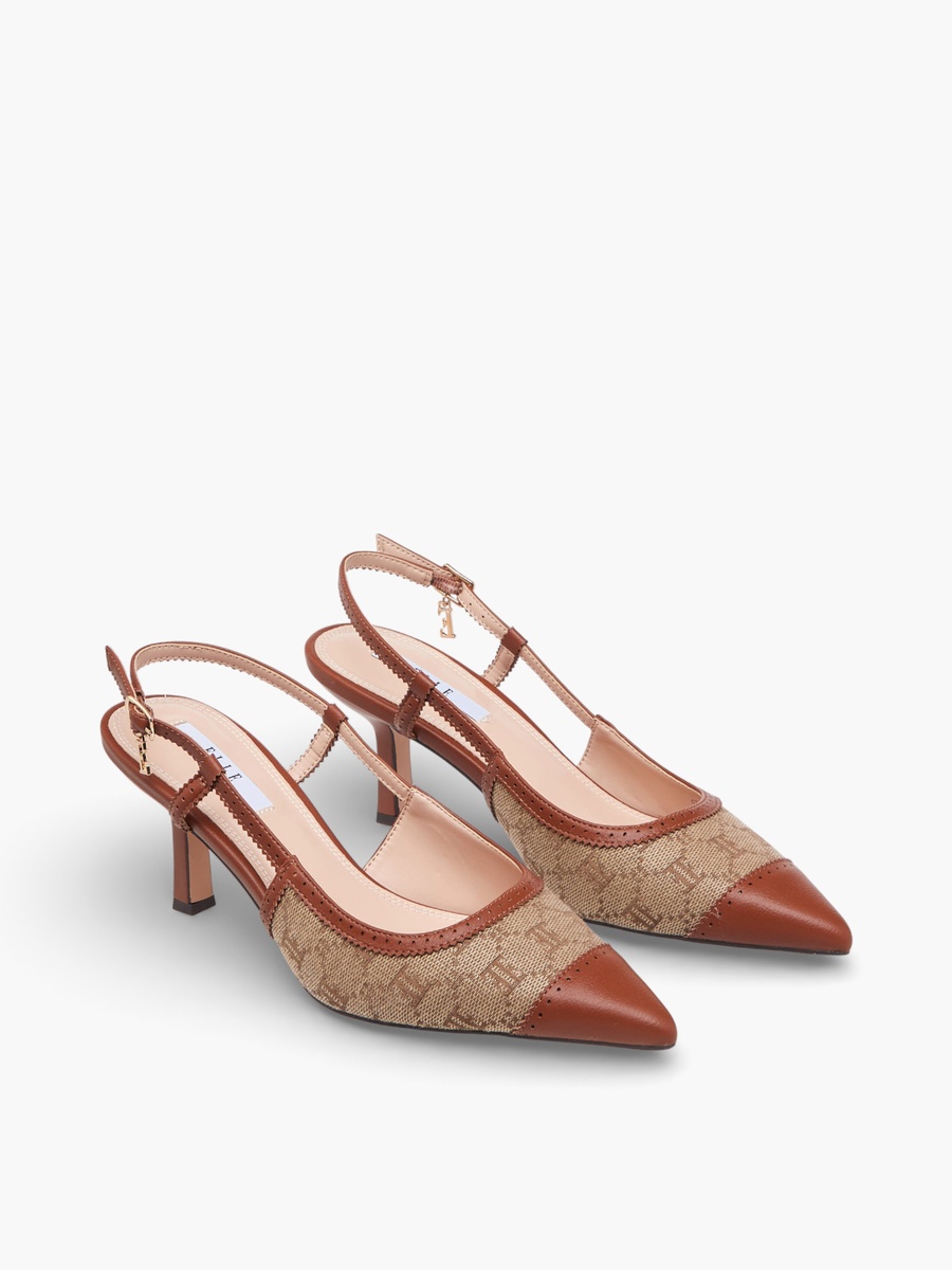 Women Textured Stiletto Heel Shoes