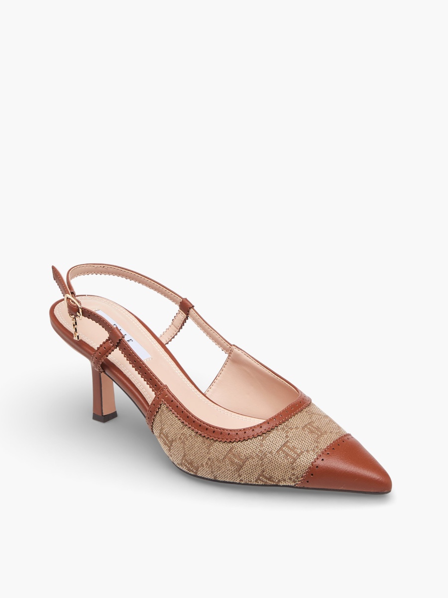 Women Textured Stiletto Heel Shoes
