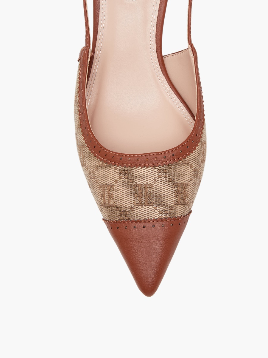 Women Textured Stiletto Heel Shoes