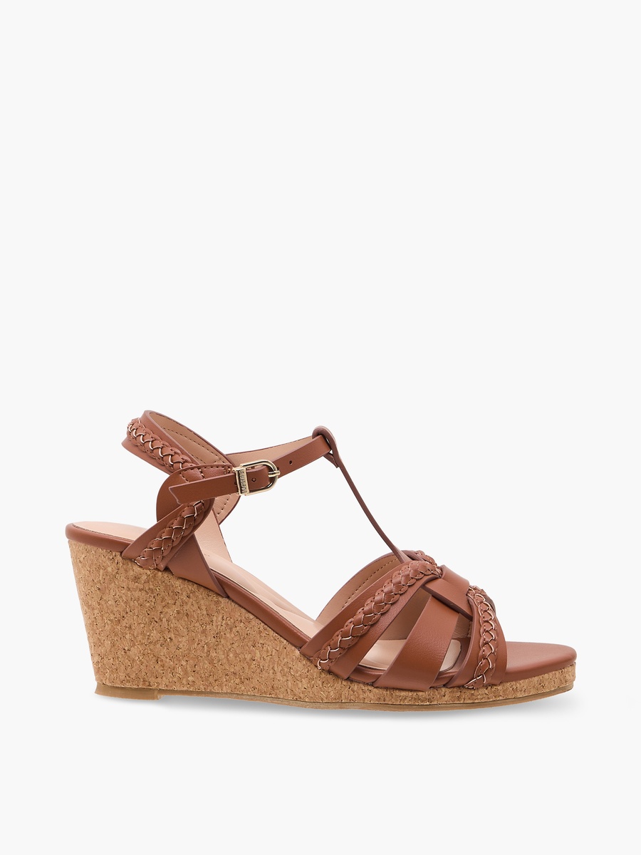 Women Ankle Strap Wedge Heel Sandals