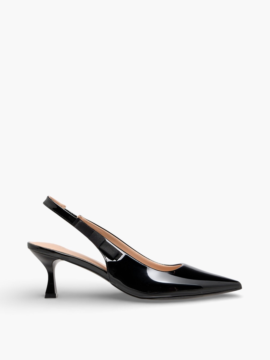 Women Kitten Heel Slingback Shoes