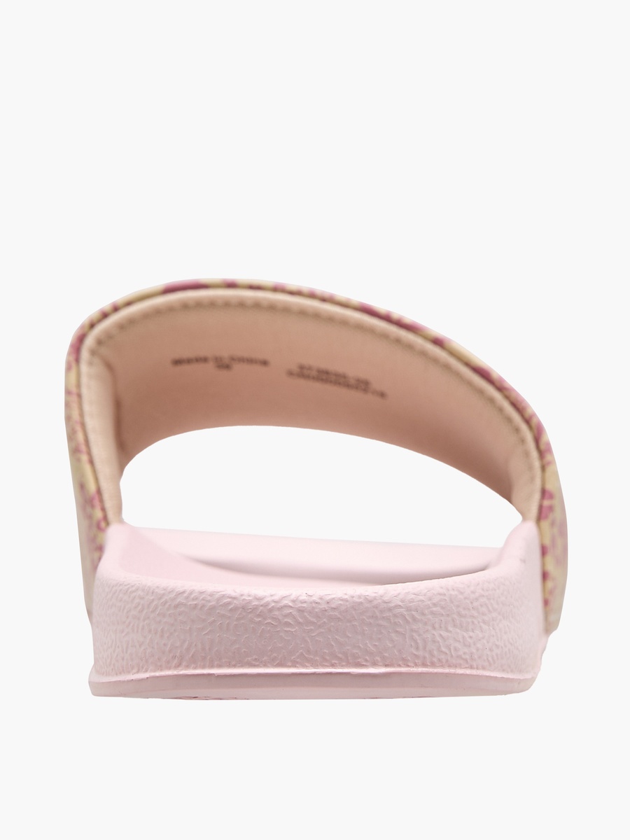 Women Paisley Print Slides