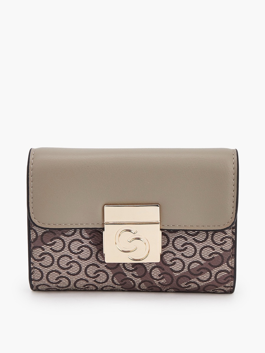 Printed Foldover Wallet