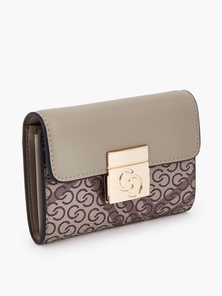 Printed Foldover Wallet