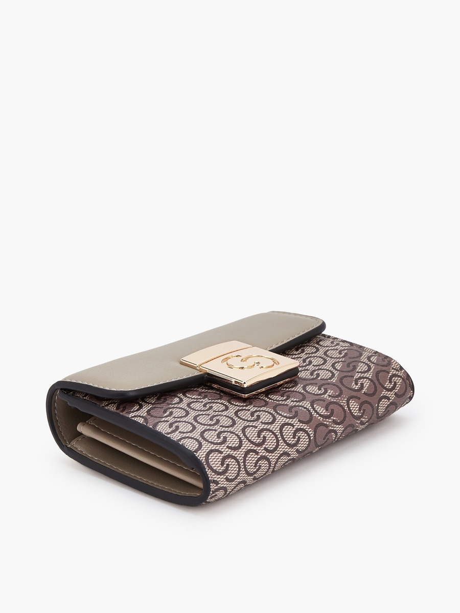 Printed Foldover Wallet
