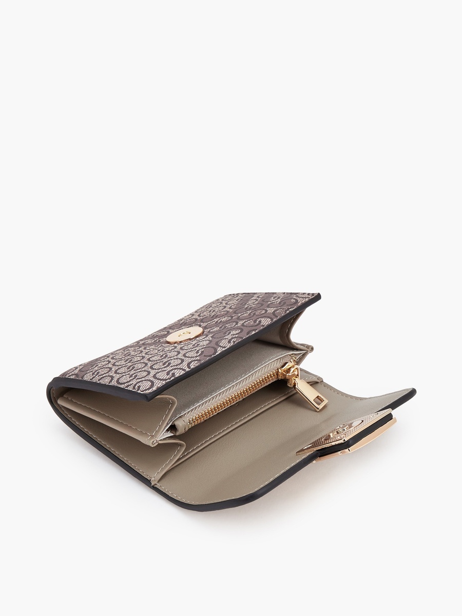 Printed Foldover Wallet